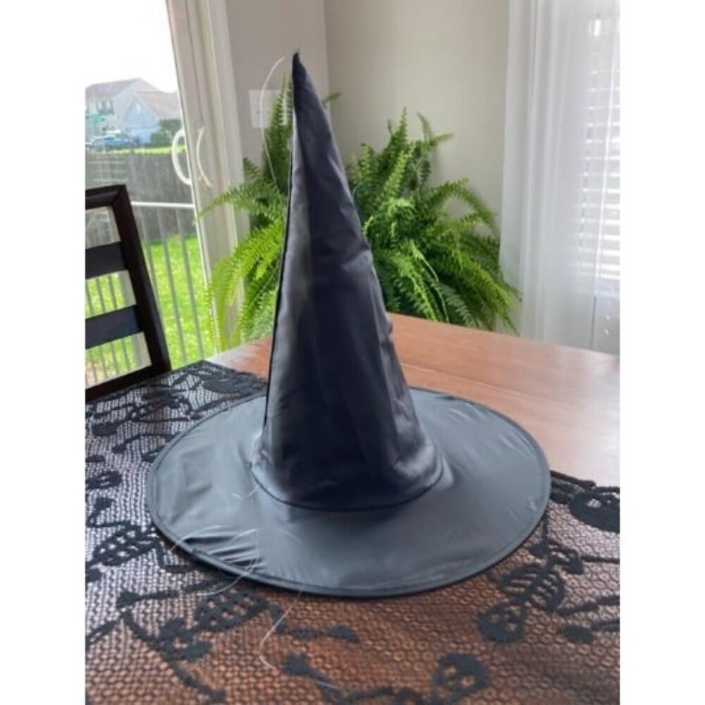 8 Pieces Halloween Witch Hats Witch Party Costume Accessory Black